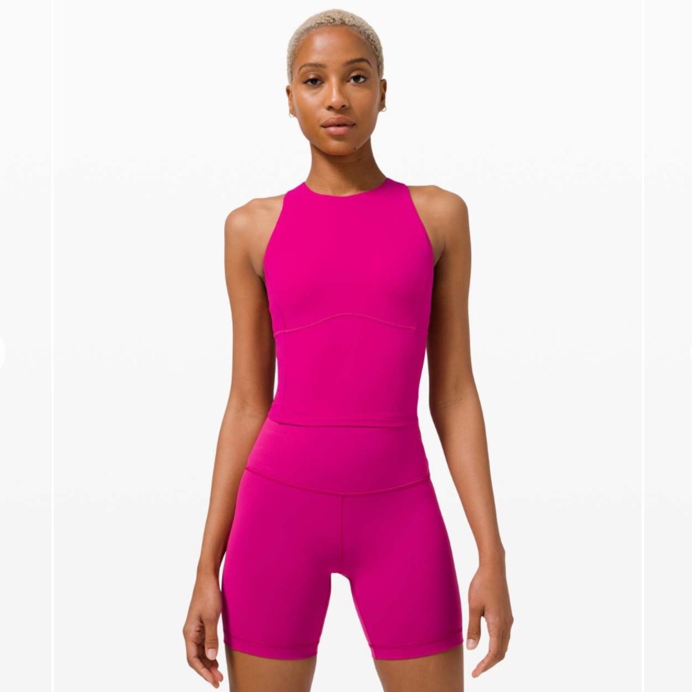 Lululemon Key to Balance Tank In Ripened Raspberry